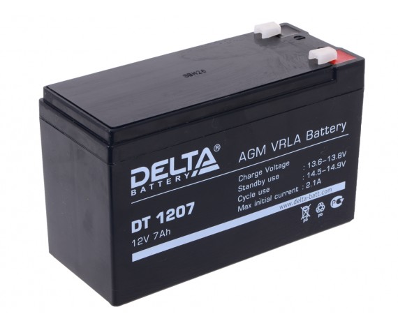 Аккумулятор 1207 Delta DT